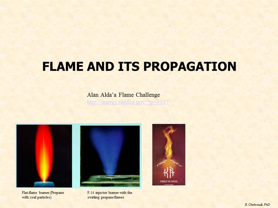 Flame and its Propagation