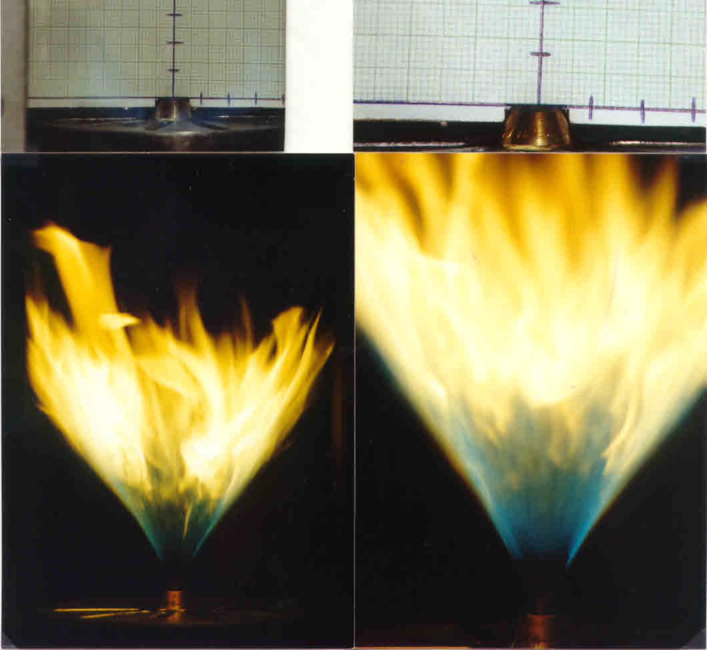 Swirl Stabilized Combustor Flame Chehroudi